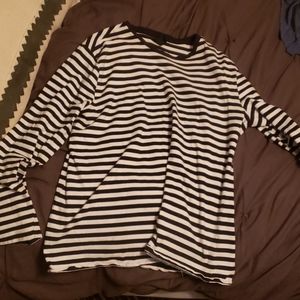 H&M long sleeve striped shirt